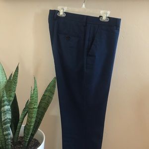 Men’s blue suit pants
